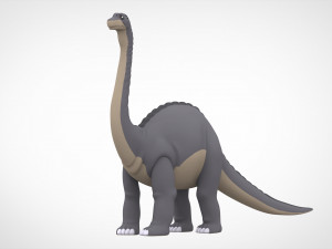 Grandma Longneck Modello 3D