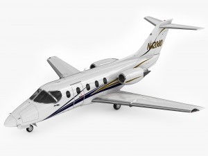 hawker 400xp Modello 3D