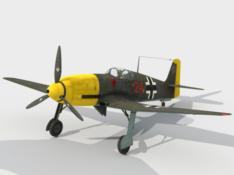 Heinkel He-100 Modello 3D
