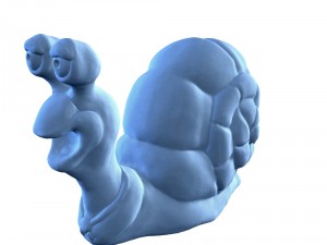 hi-poly snail sculpt Modello 3D