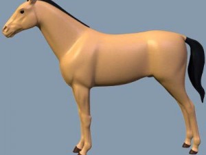 horse Modello 3D