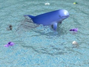 irrawaddy dolphin Modello 3D