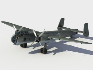 Junkers Ju-288 Modello 3D