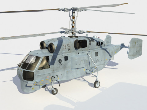 Kamov Ka-28 Helix Modello 3D