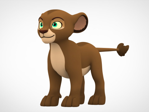 Kwanza Cub Modello 3D