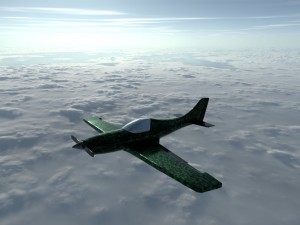lancair 360 Modello 3D