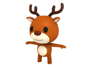 little deer Modello 3D