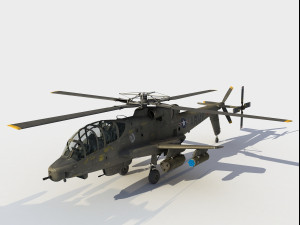 Lockheed AH-56 Cheyenne Modello 3D