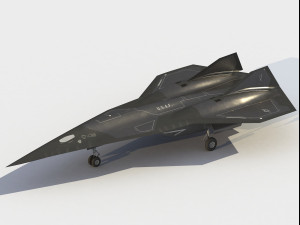 Lockheed Martin SR-72 Darkstar Modello 3D