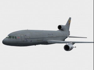 lockheed tristar raf Modello 3D