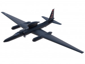 Lockheed U-2S Dragon Lady Modello 3D