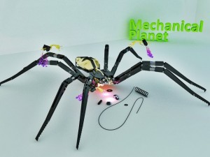mechanical spider Modello 3D