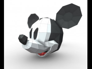 mickey mouse mask Modello 3D