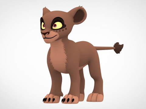 Mjanja Cub Modello 3D