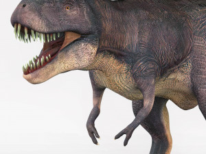 monster trex dinosaur Modello 3D