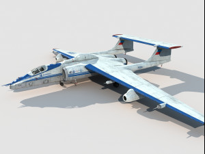 Myasishchev M-55 Geophysica Modello 3D