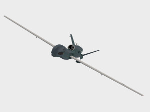 Northrop Grumman RQ-4 Global Hawk Modello 3D