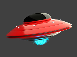 Ovni Low Poly Modello 3D