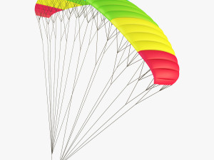 paraglider v 2 Modello 3D