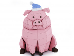 pig waddles Modello 3D