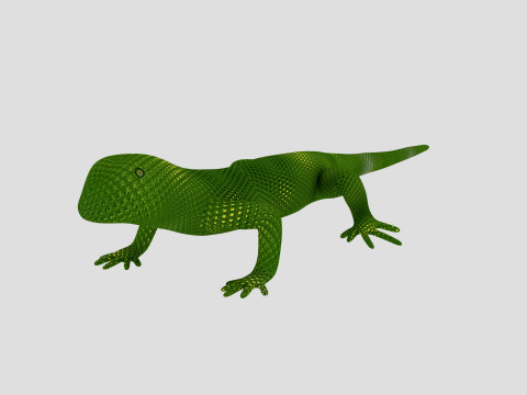 Reptile Lizard Modello 3D
