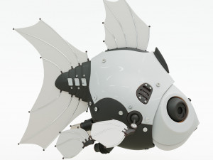 Robot Fish Modello 3D
