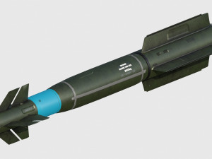 safran aasm hammer missile Modello 3D