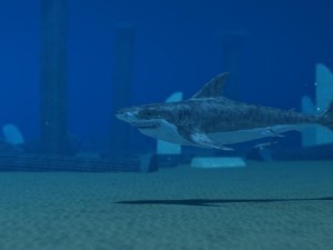 shark temple Modello 3D