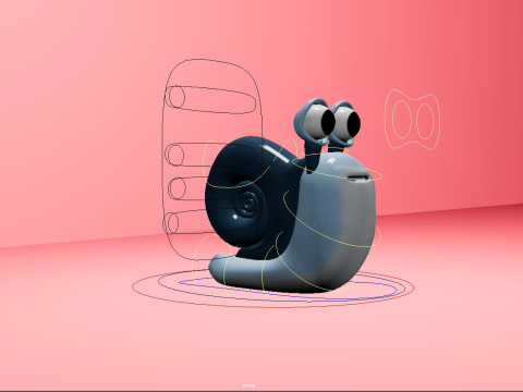 SNAIL Modello 3D