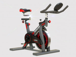 spinning bike Modello 3D