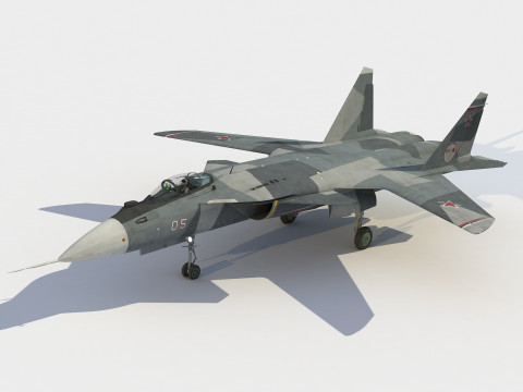Sukhoi Su-47 Berkut Modello 3D