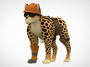 tf2 engineer serval Modello 3D