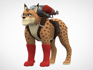 tf2 medic lynx Modello 3D