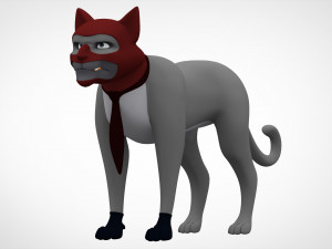 tf2 spy cat Modello 3D