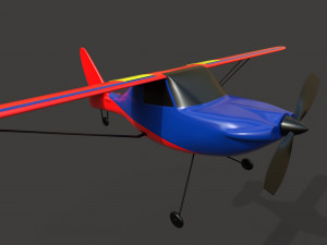 toy plane Modello 3D