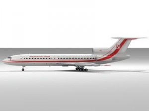 tu154m polish air force Modello 3D