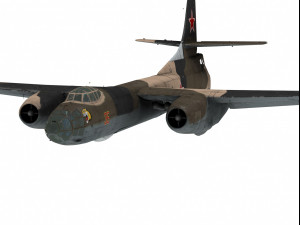 tupolev tu-14 bosun Modello 3D