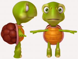turtle Modello 3D