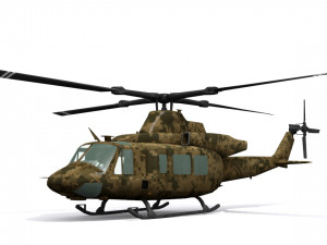 uh 1 venom Modello 3D