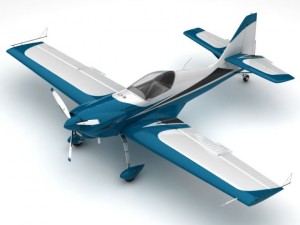 zlin z50 ls Modello 3D