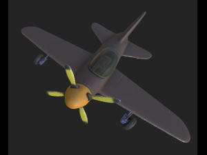 airplane sport 1 Modello 3D