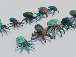 BioLume OctoPack Deep Sea Delights Modello 3D