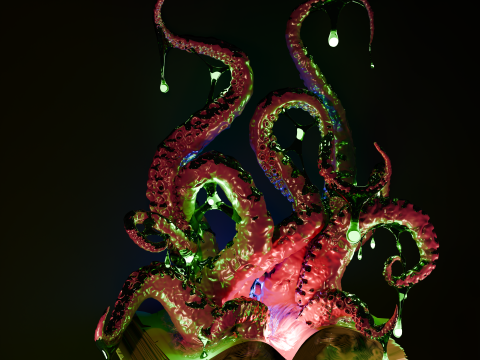 Book of horror Modello 3D