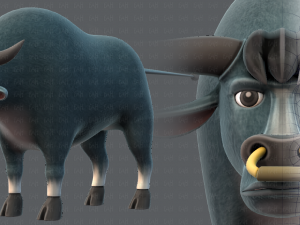 bull v01 Modello 3D