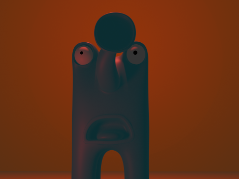 Cartoon elephant Modello 3D