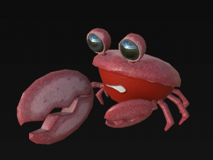 crab Modello 3D