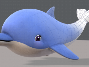 dolphin v01 Modello 3D