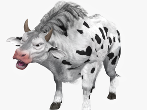 DOWNLOAD BUFFALO 3D MODEL - 3D MODEL ANIMATED - FOR 3DS MAX - BUFFALO - GOAT - BUFFALO Modello 3D