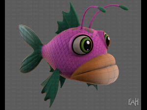 Fish V08 Modello 3D