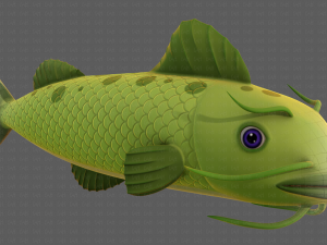 Fish V10 Modello 3D